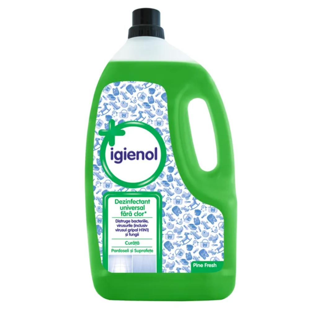 Dezinfectant universal Igienol Pine Fresh, fara clor, 4 l