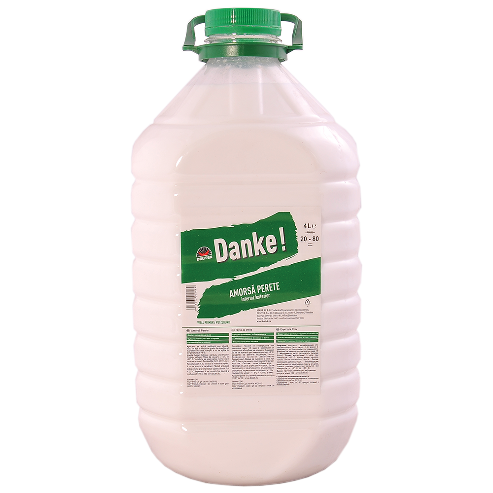 Amorsa perete Danke, interior/exterior, 4 l