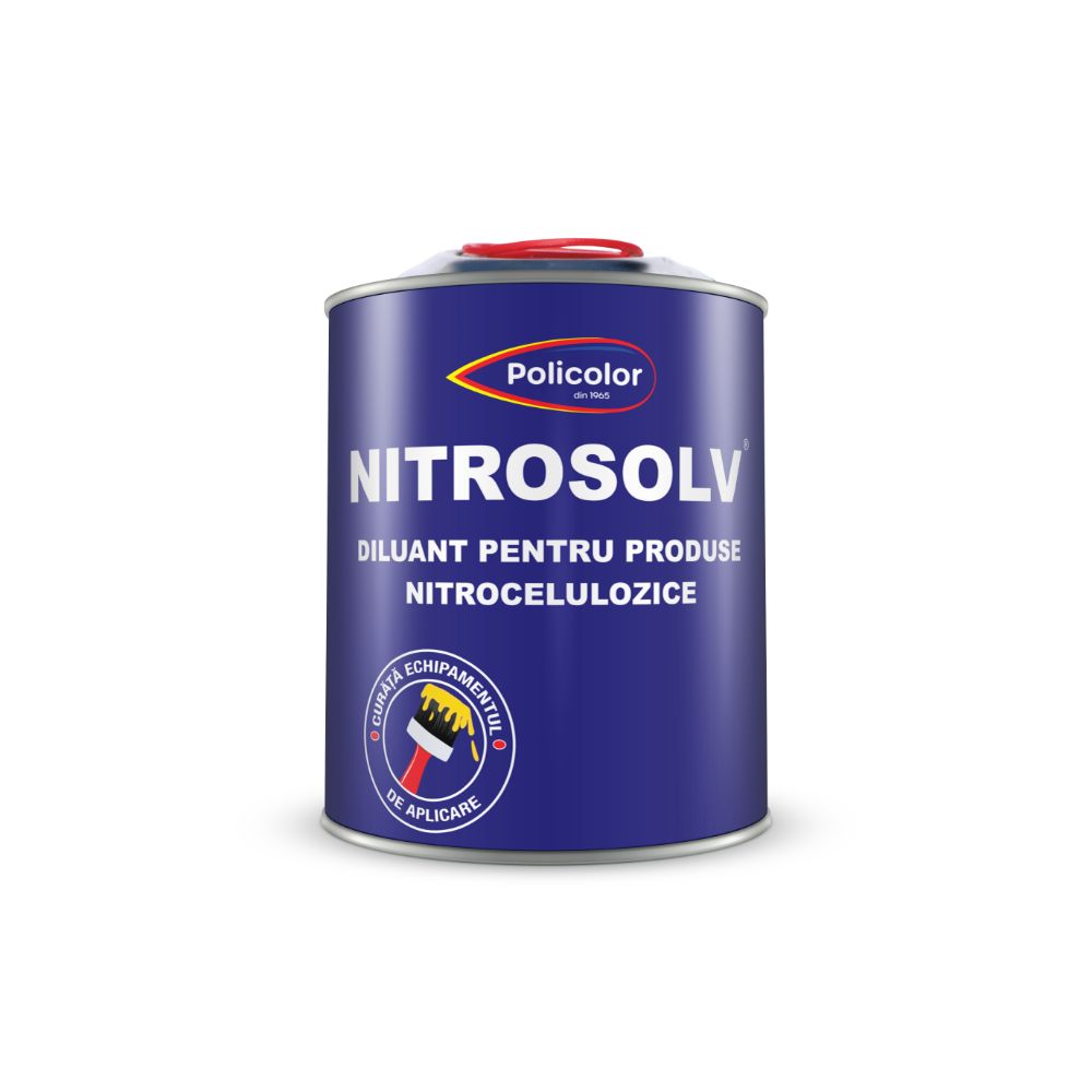 Diluant pentru lac sau vopsea pe baza de nitroceluloza, Policolor Nitrosolv, 1 L