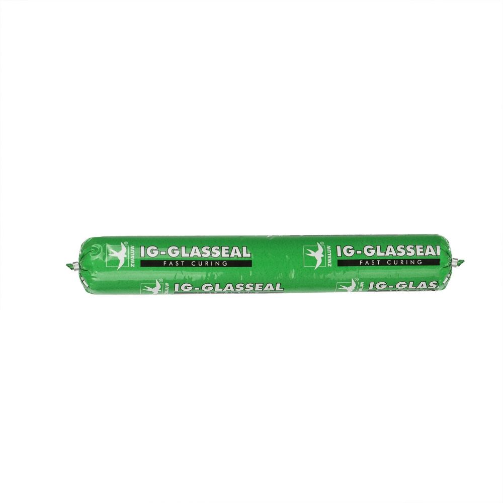 Silicon neutral IG Glasseal Den Braven, rezistent la apa, negru, interior / exterior, 600 ml