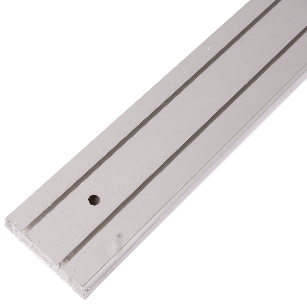 Sina perdea tavan SH2, PVC alb, 2 canale, 150 cm