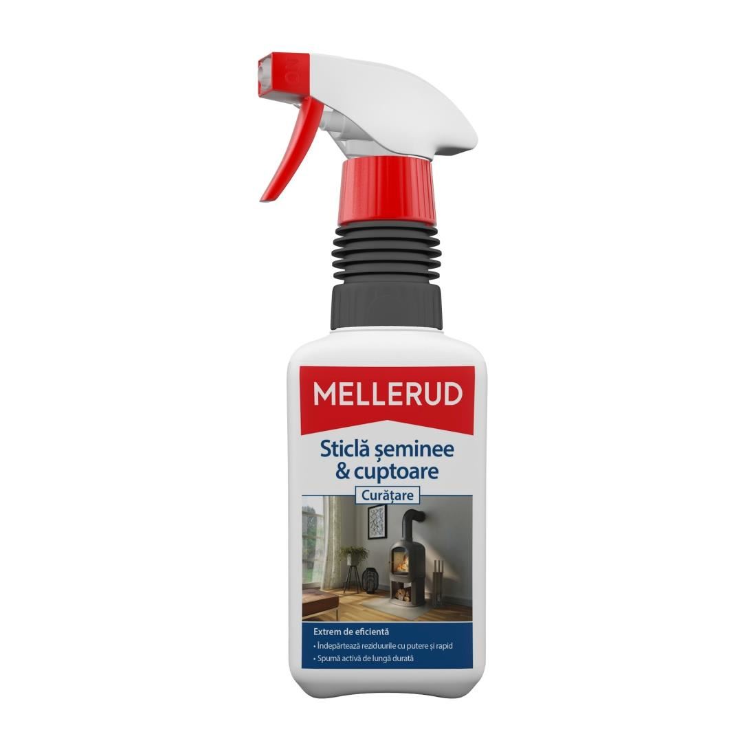 Solutie pentru curatarea semineelor si a geamurilor de la aragaz MELLERUD, 0.5 l