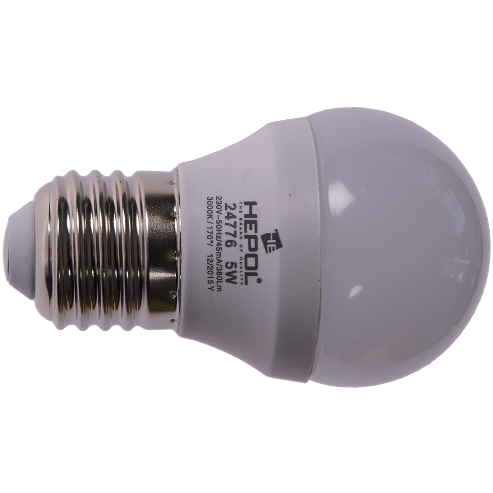 Bec Led Sferic E27 5 W Eco Hepol-Y