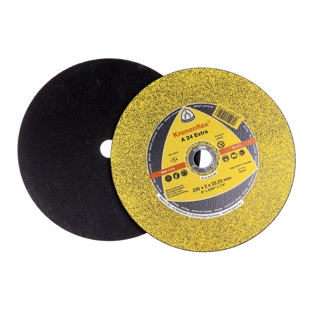 Disc debitare metal, Klingspor 286456, 230 x 22.22 x 2 mm