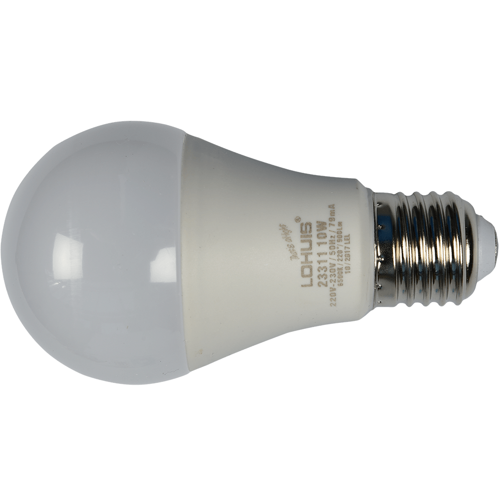 Bec normal A60 Led Lohuis , 10W, E27, lumina rece