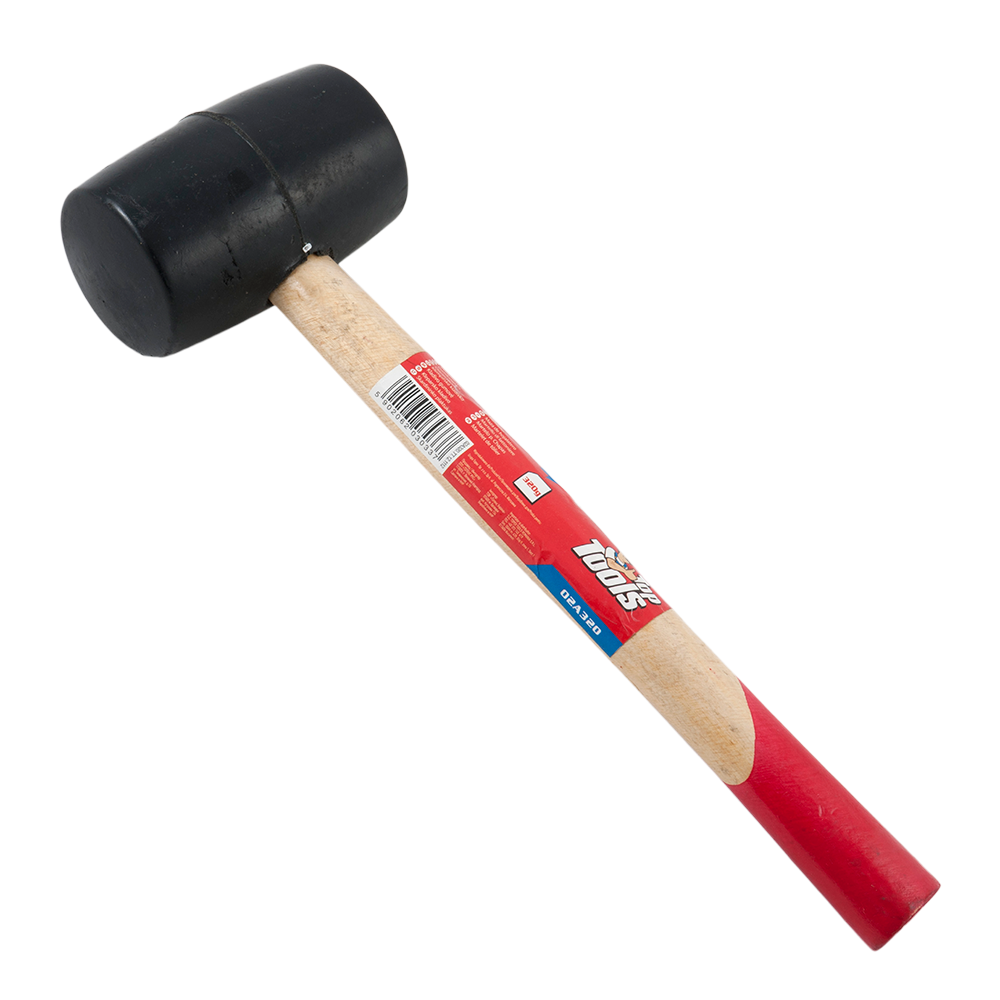 Ciocan de cauciuc, Top Tools, negru, 0,35 kg