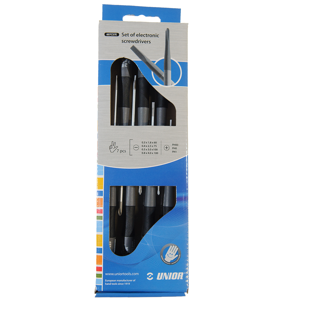 Set surubelnite pentru Electronisti, 7 BUC