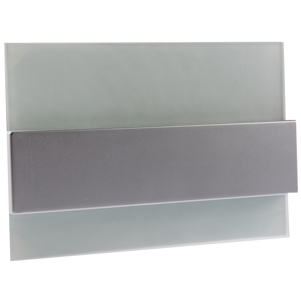 Carcasa pentru tablou electric, Atra, cu geam alb, 12 module, IP20