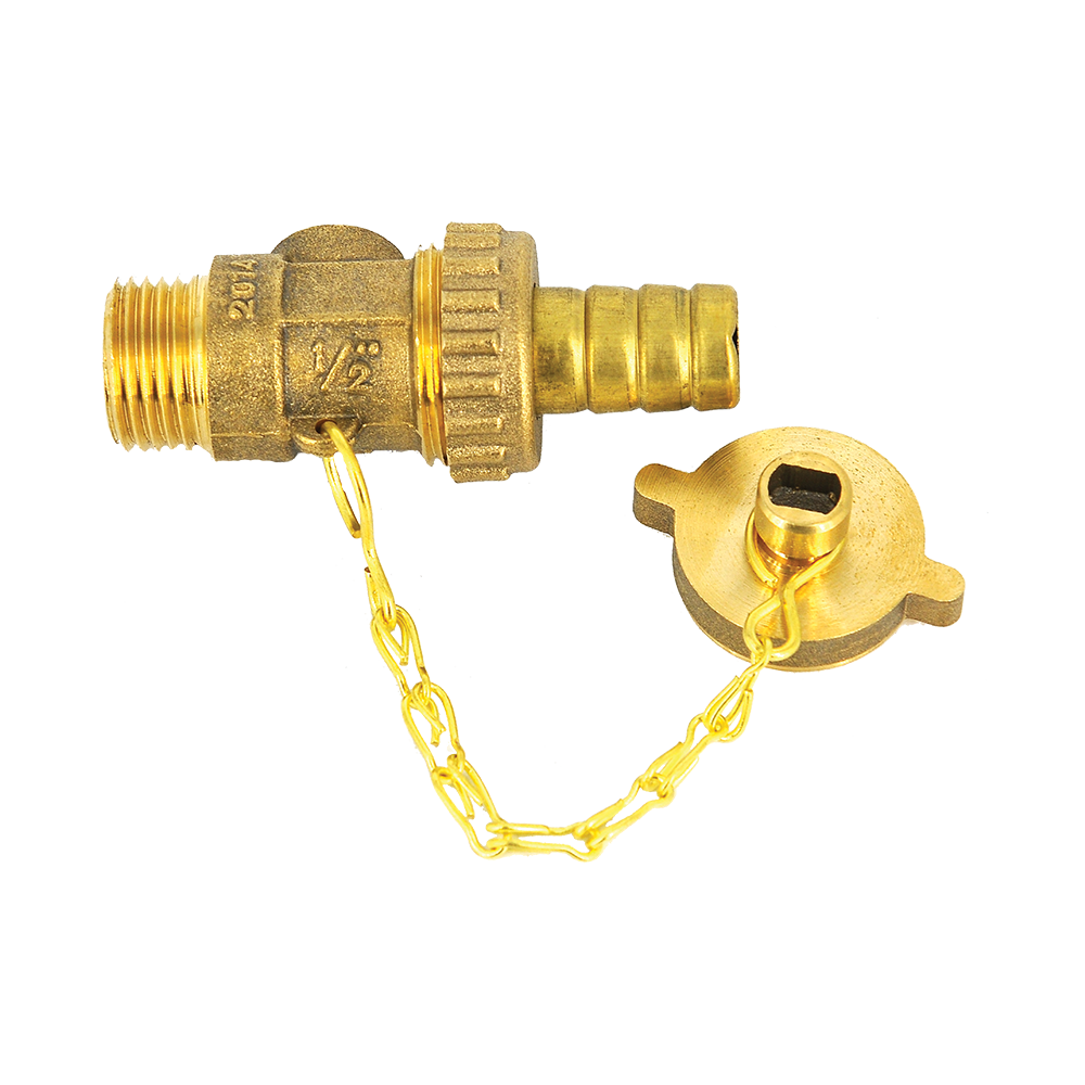 Robinet golire ZS1 Ferro, filet exterior, alama, auriu, 1/2 inch