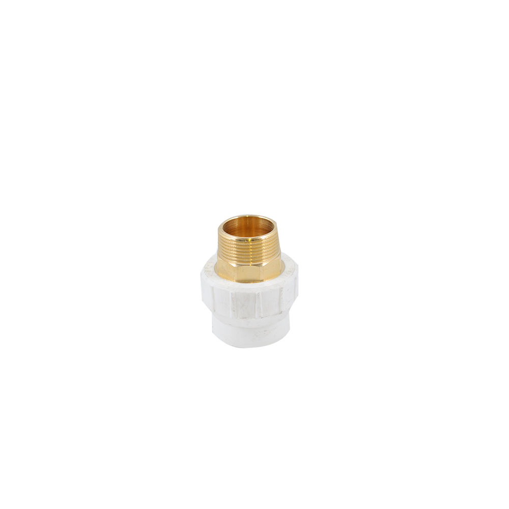 Mufa PPR 40 mm Supratherm, 1 1/4, filet exterior, alb