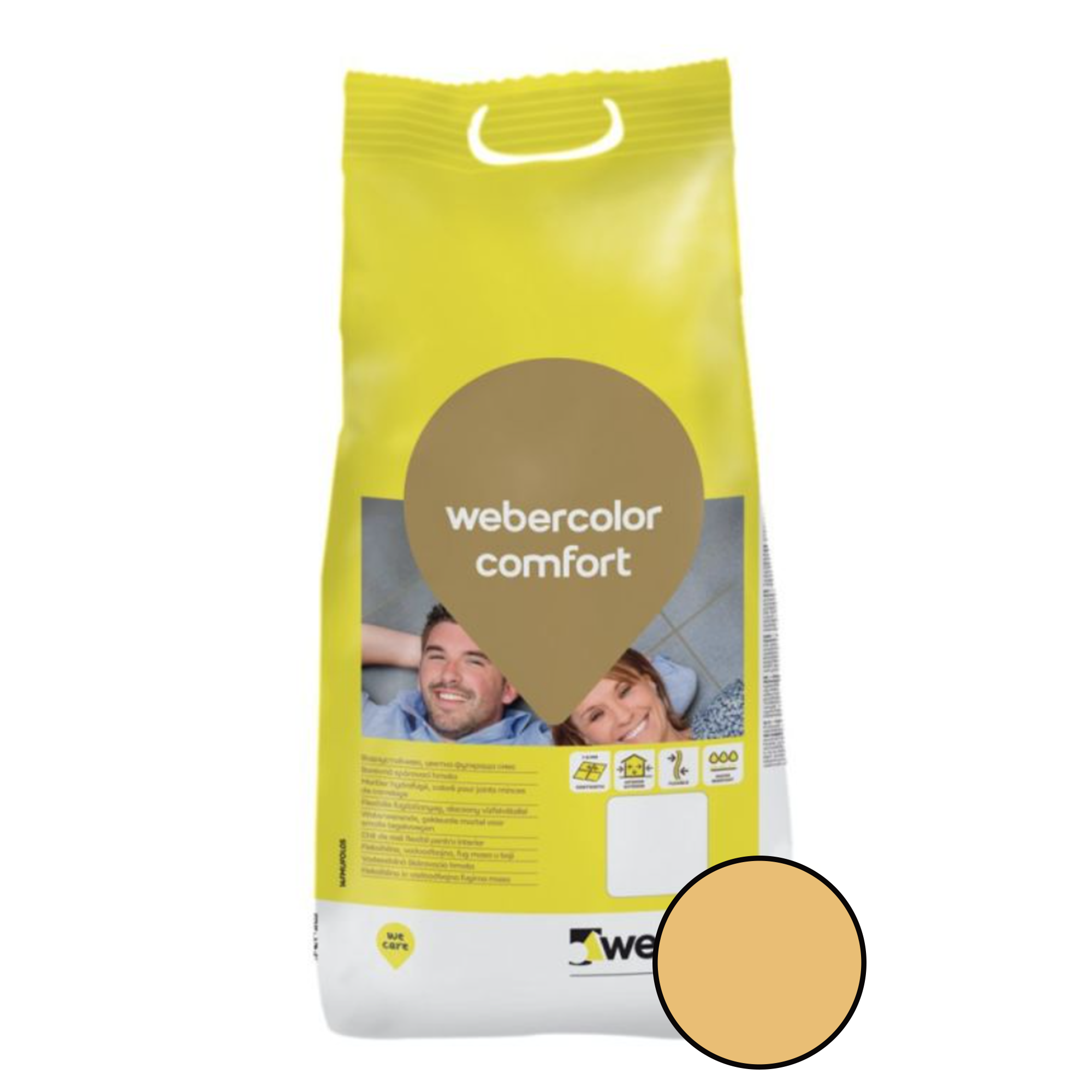 Chit de rosturi Weber Color Comfort interior/exterior Almond 2Kg