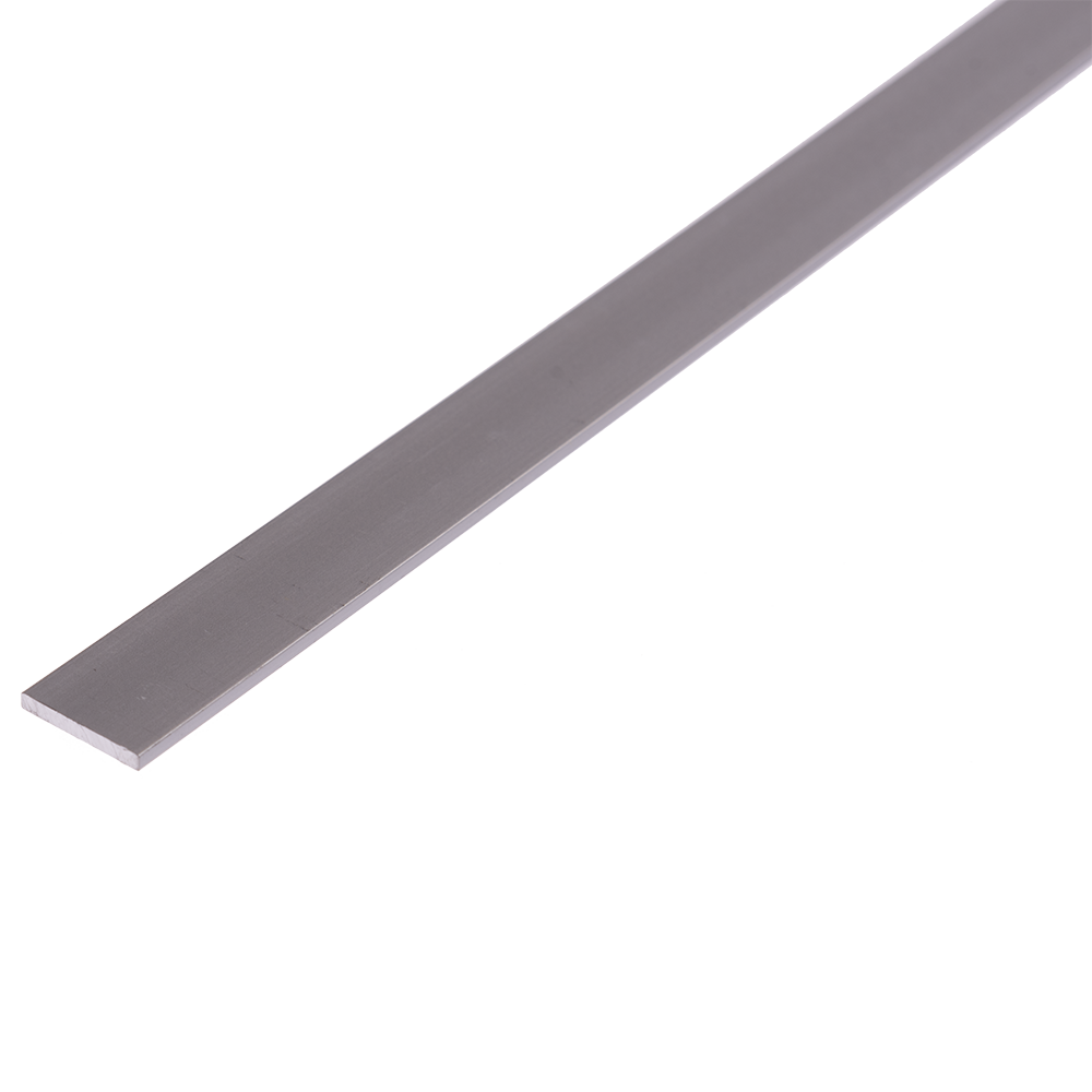 Bara plata, aluminiu, 15 x 2 mm, L 2 m