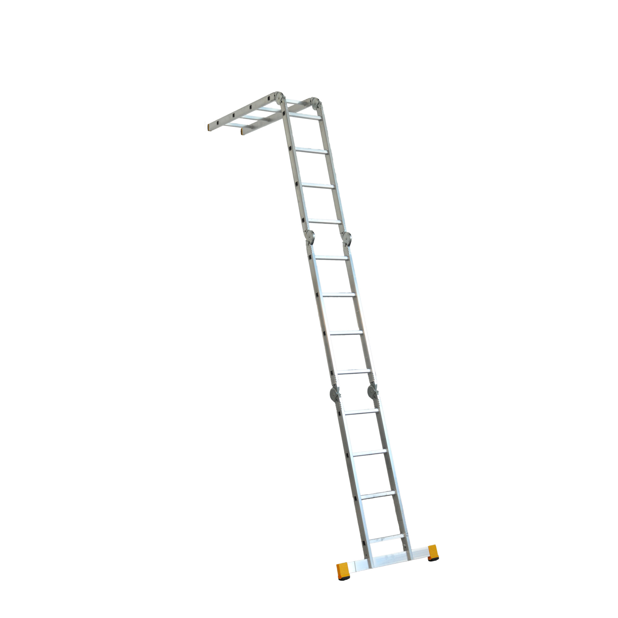 Scara articulata, 4 tronsoane, 4 x 4 trepte