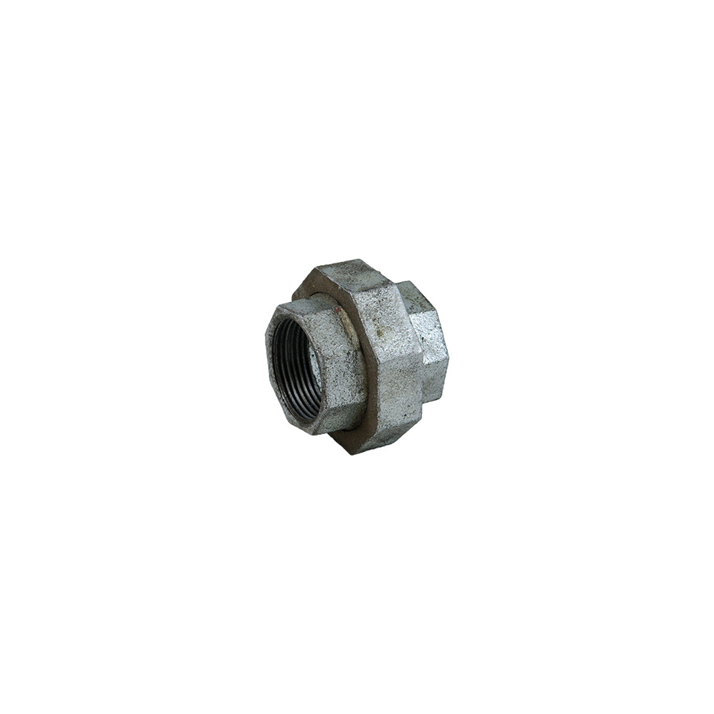 Racord olandez drept zincat, FI x FI, 1 1/4 inch