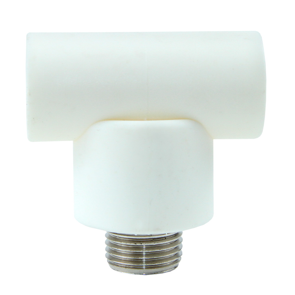 Teu PPR 20 mm Vesbo, 1/2, filet exterior, alb