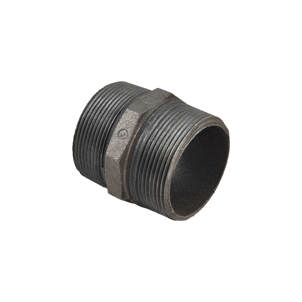 Niplu, fonta, negru, 2 inch