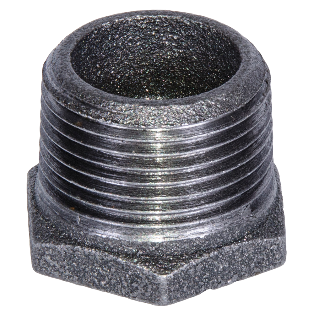Reductie, fonta, negru, FE x FI, 2 inch x 1 inch