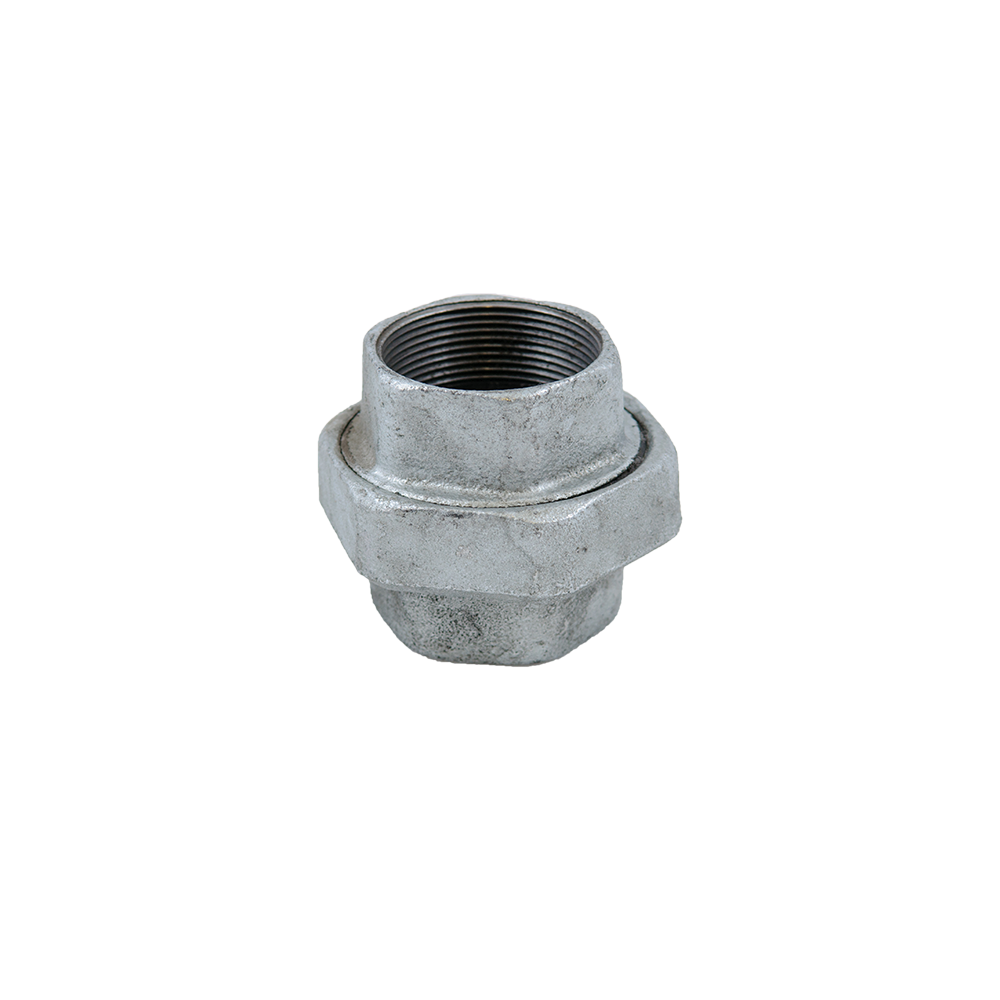 Racord olandez drept zincat, FI x FI, 2 inch