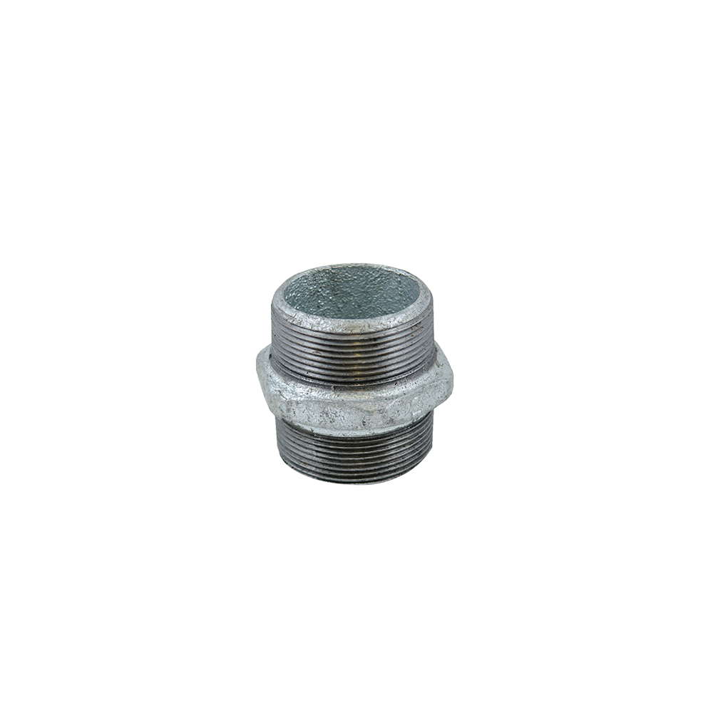 Niplu, fonta, zincat, 2 inch