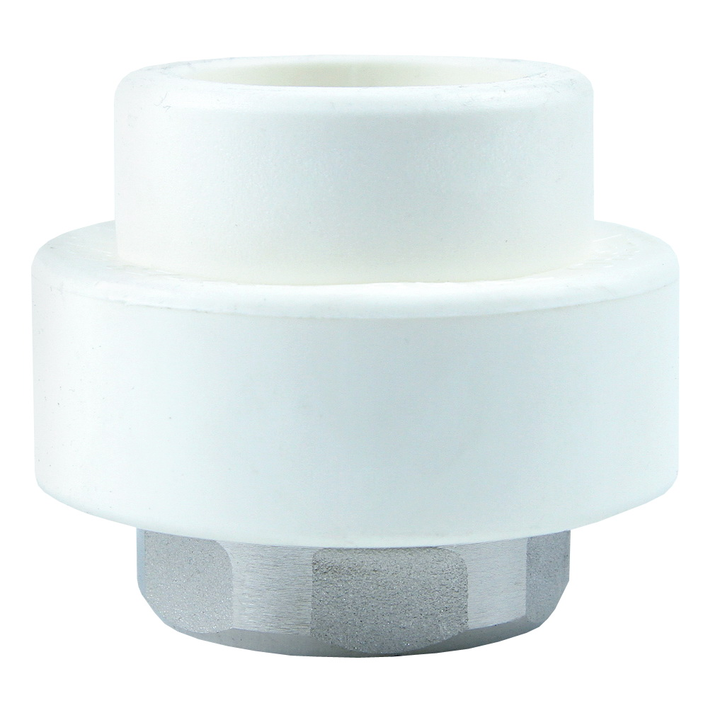 Mufa PPR 40 mm Vesbo, 1 1/4, filet interior, alb