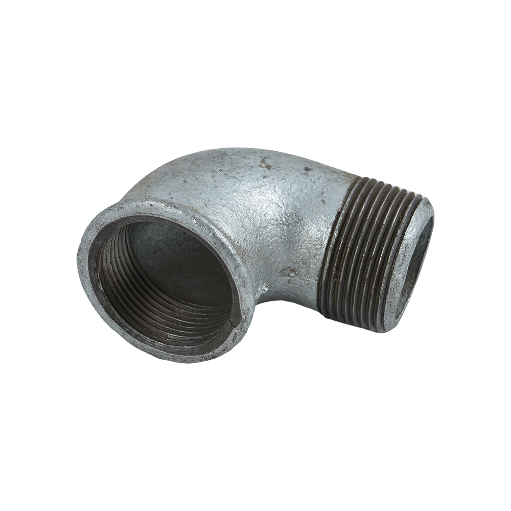 Cot 90° nr 1, fonta zincata, FI x FE, 1 1/4 inch