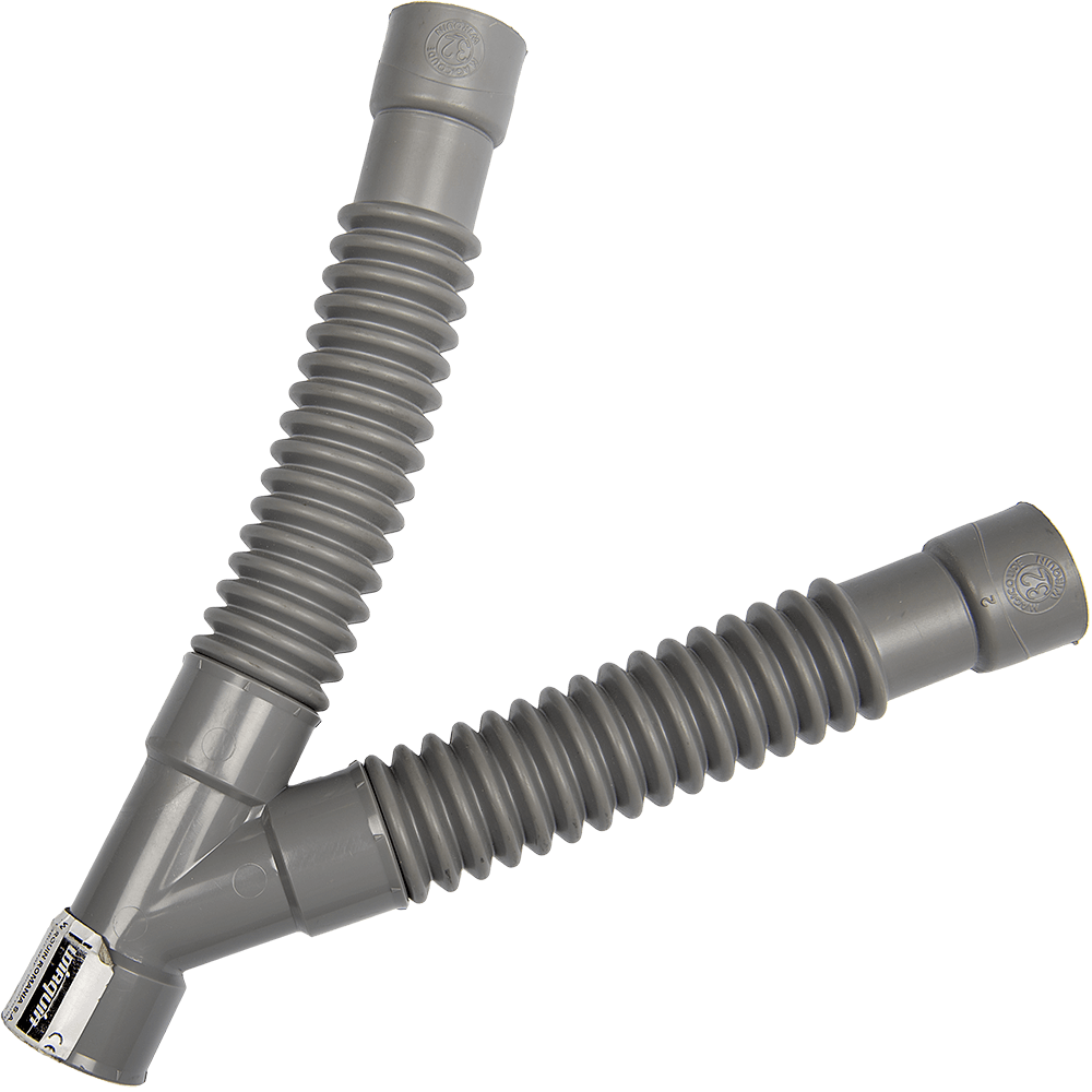 Racord Y Wirquin Magicoude, PVC, gri, 32 mm