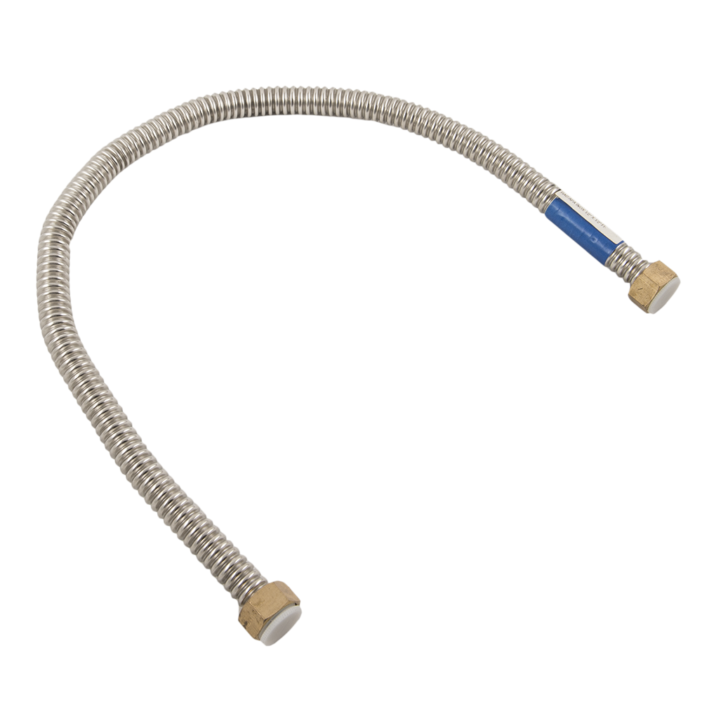 Racord Crimel, inox, argintiu, flexibil, 1/2, 600 mm