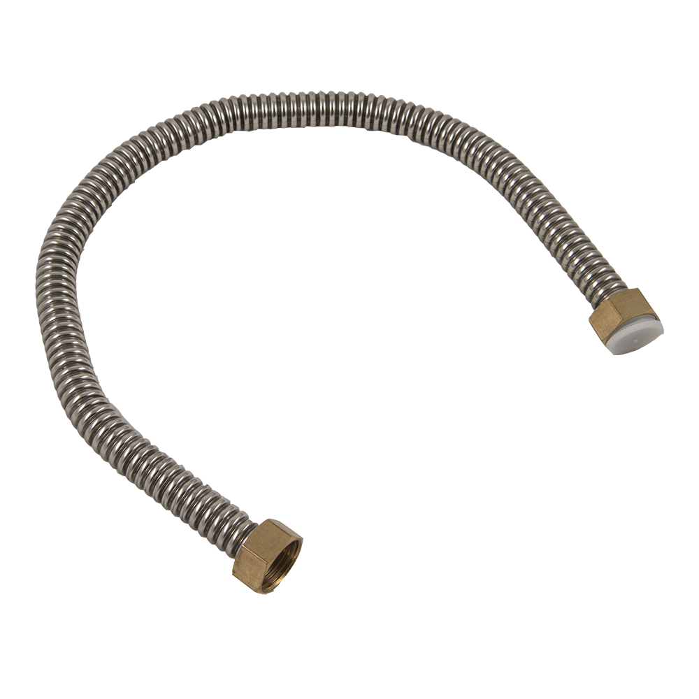 Racord Crimel, inox, argintiu, flexibil, 1/2, 500 mm