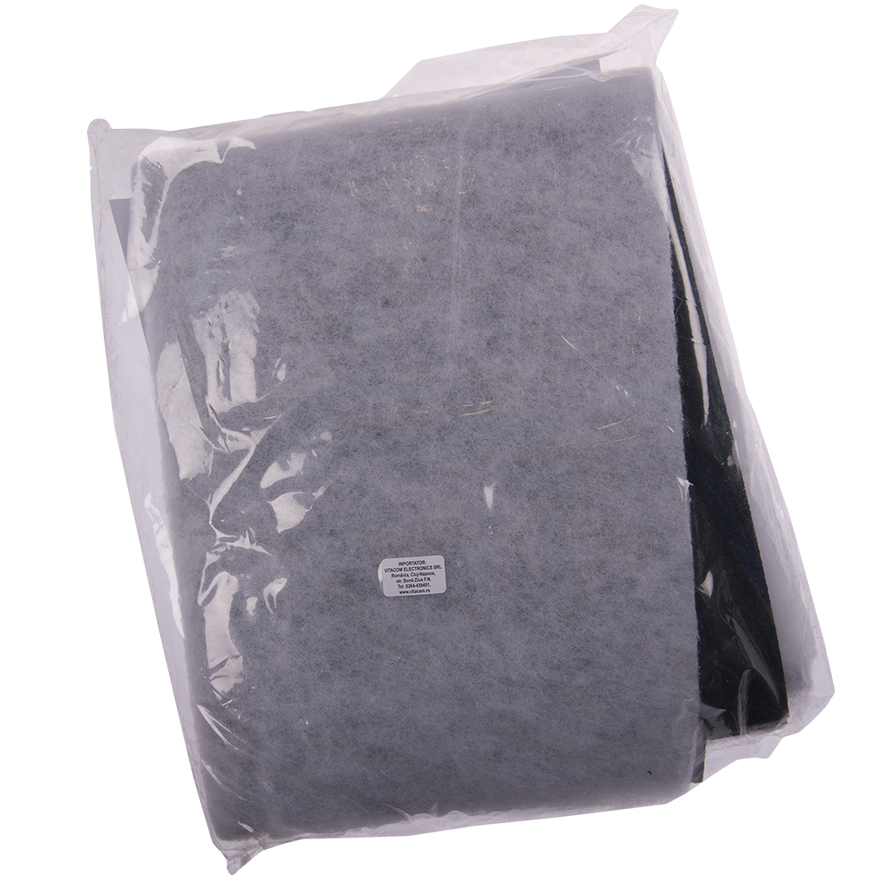 Filtru hota 2 in 1 Nedis, alb + negru, 57 x 47 cm