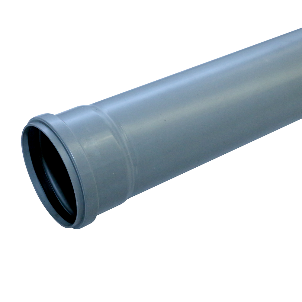Tub canalizare interioara Valrom, PVC-U, Ø 110 mm, lungime 1 m