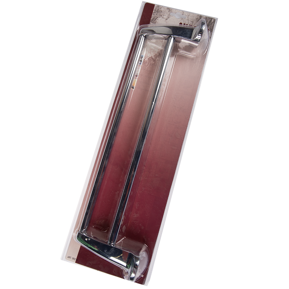 Suport dublu pentru prosop Bisk Ontario, metal, 510 x 140 x 55 mm