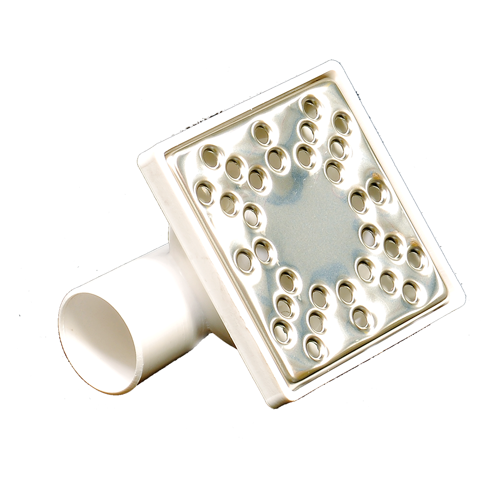 Sifon pardoseala Crimel, PP, 10 x 10 cm