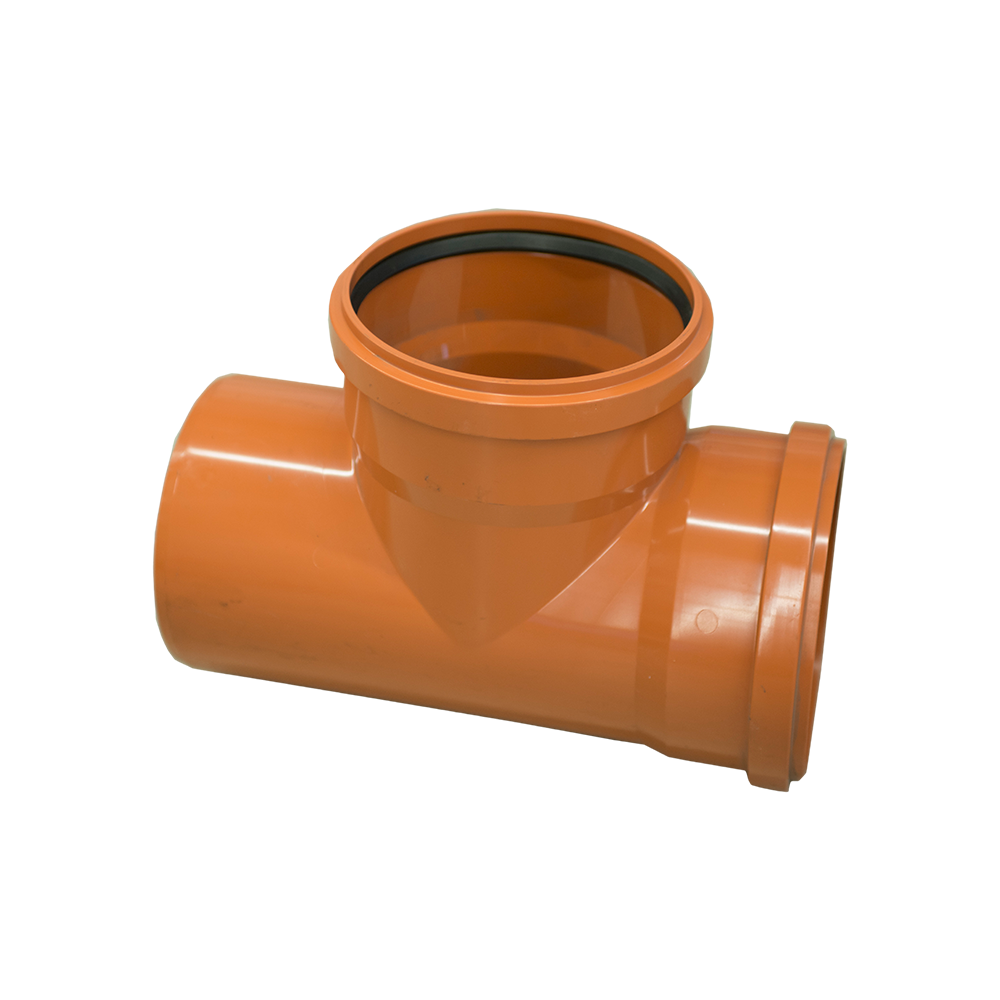 Ramificatie canalizare exterioara PVC Valrom, 87 grade, diametru 200 / 200 mm