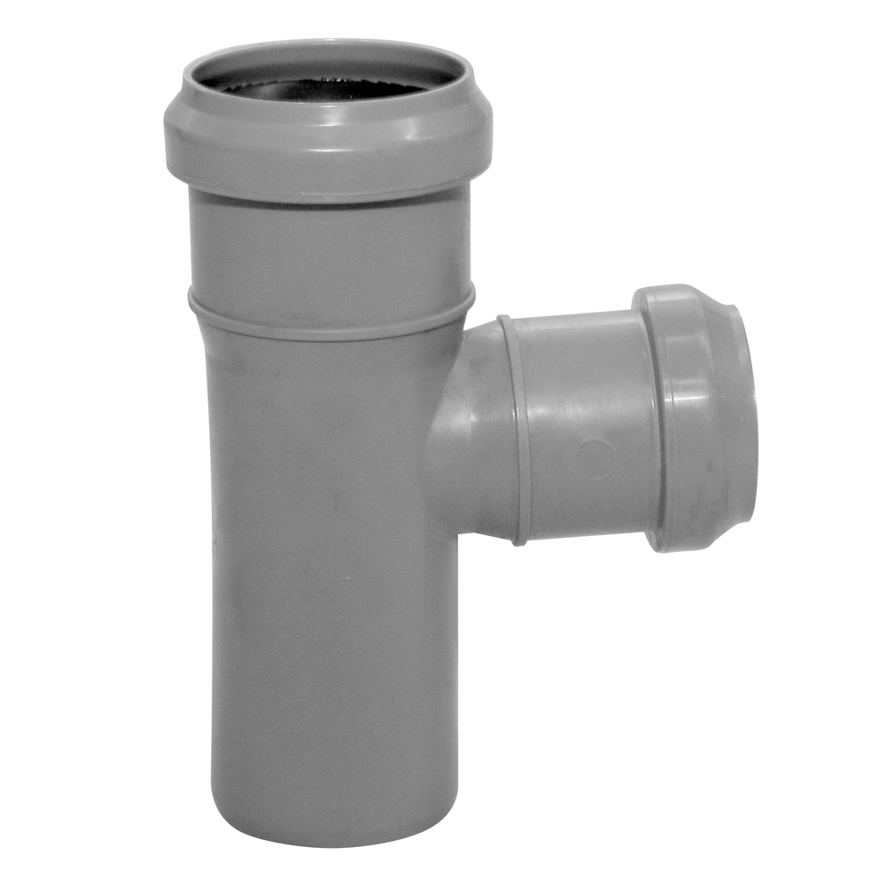 Ramificatie Valrom, PP, gri, 50 x 40 mm, 87 grade