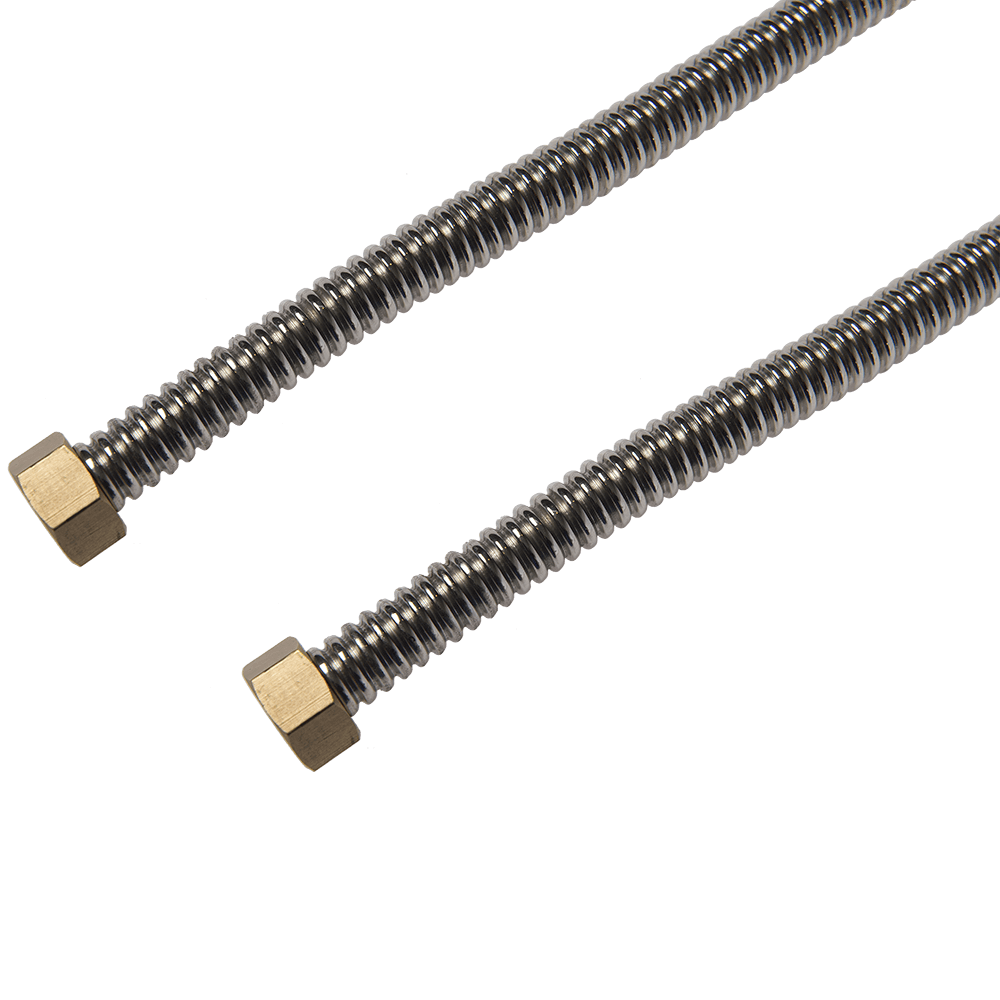 Racord Crimel, inox, argintiu, flexibil, 1/2, 1000 mm