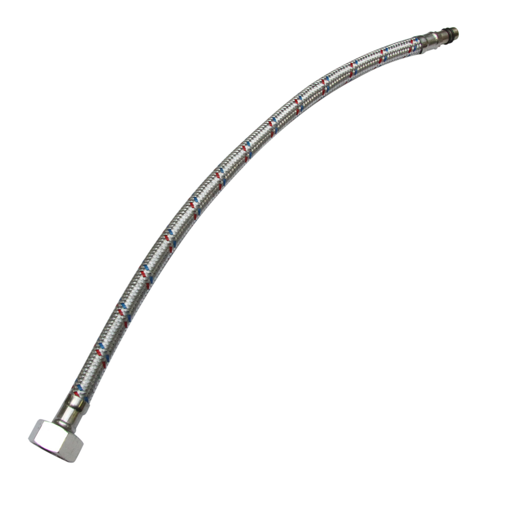 Racord baterie Crimel, alama, argintiu, flexibil, 1/4, 400 mm