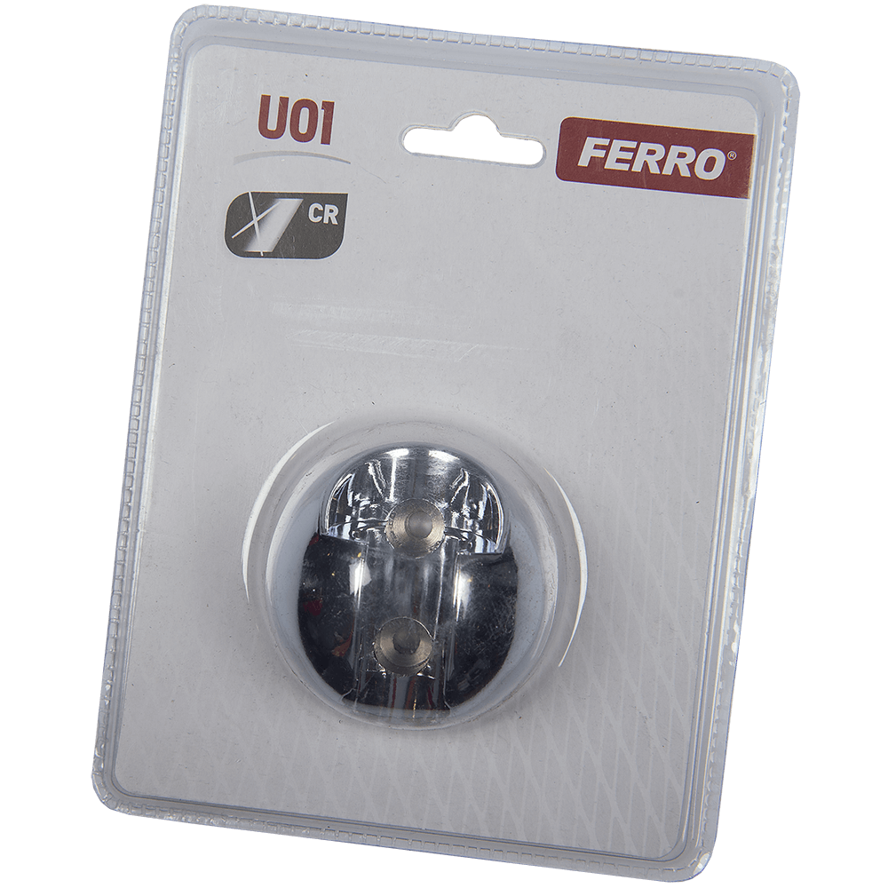 Suport fix para dus U01 Ferro, crom