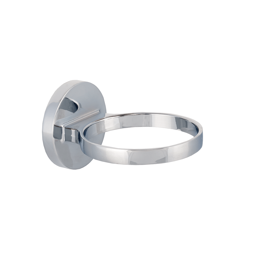 Suport pahar baie Romtatay Martins, inox, argintiu, 8 x 6 x 9,5 cm