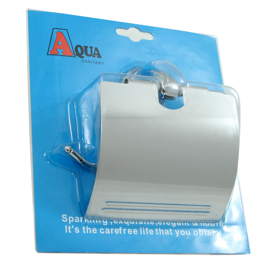 Suport hartie WC 3156, alama cromata, argintiu, 12.5 x 12 x 8 cm