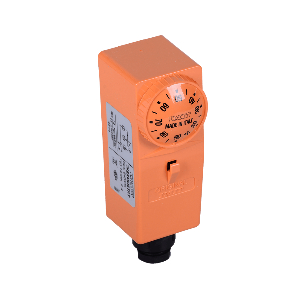 Termostat de contact Titan, 230 V, portocaliu