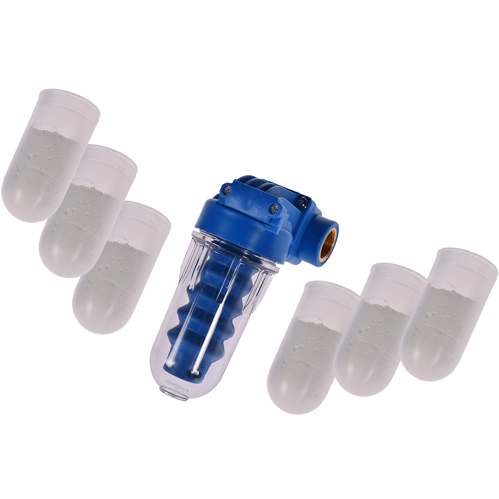Filtru de apa Dosacal, 5 rezerve, 1/2 inch