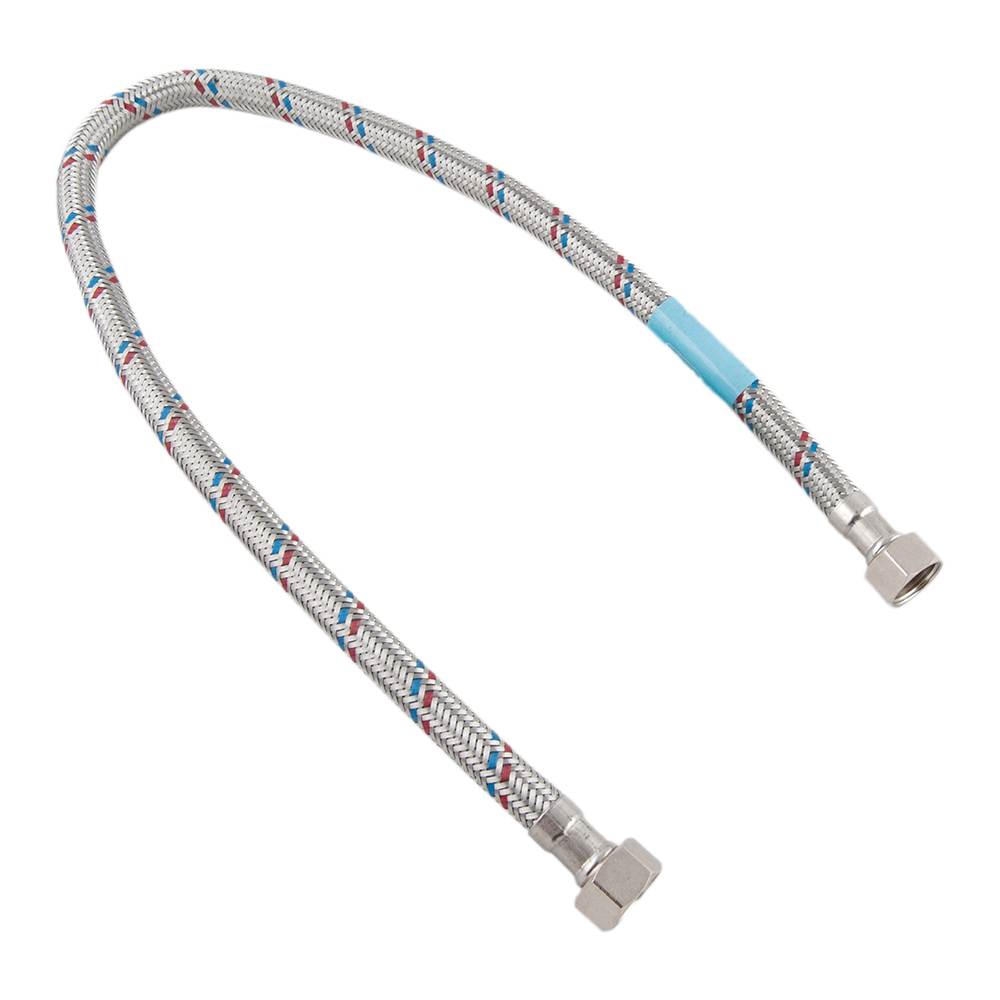 Racord Fanski, EPDM,  crom, flexibil, 3/8, 24 x 600 mm
