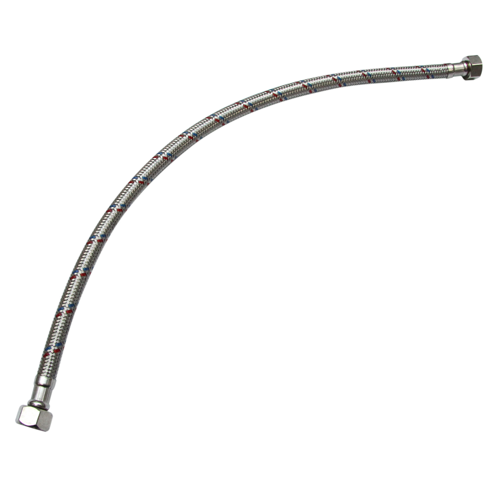 Racord Fanski, EPDM,  crom, flexibil, 3/8, 500 mm