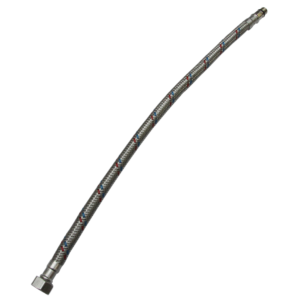 Racord Fanski, EPDM, crom, flexibil, 1/2, 30x 400 mm
