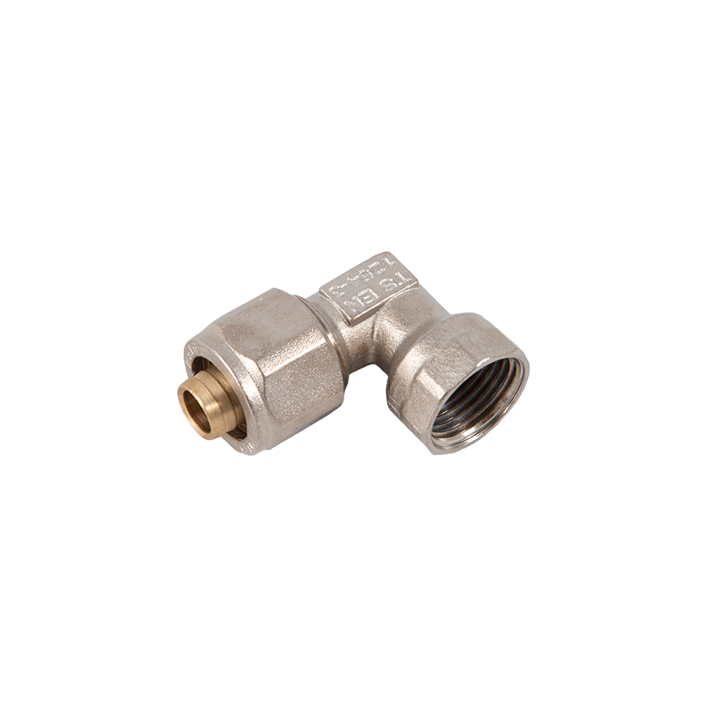 Cot pentru teava multistrat, alama, filet interior, 16 mm x 1/2 inch