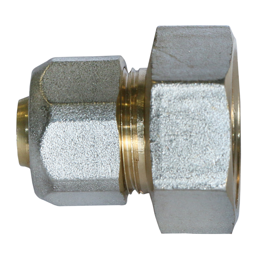 Racord pentru teava multistrat, alama, filet interior, 16 mm x 3/4 inch