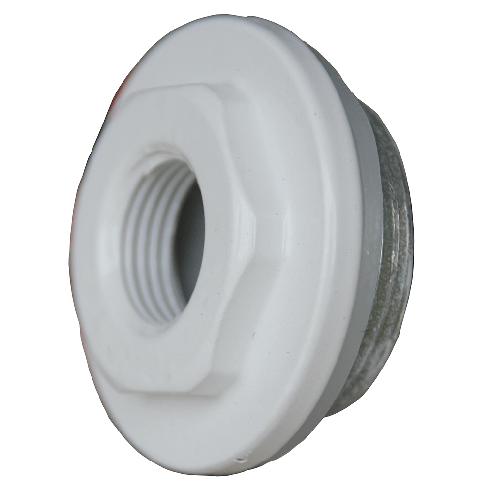 Reductie radiator stanga Faral Condor, otel, alb, 1 x 1/2 inch