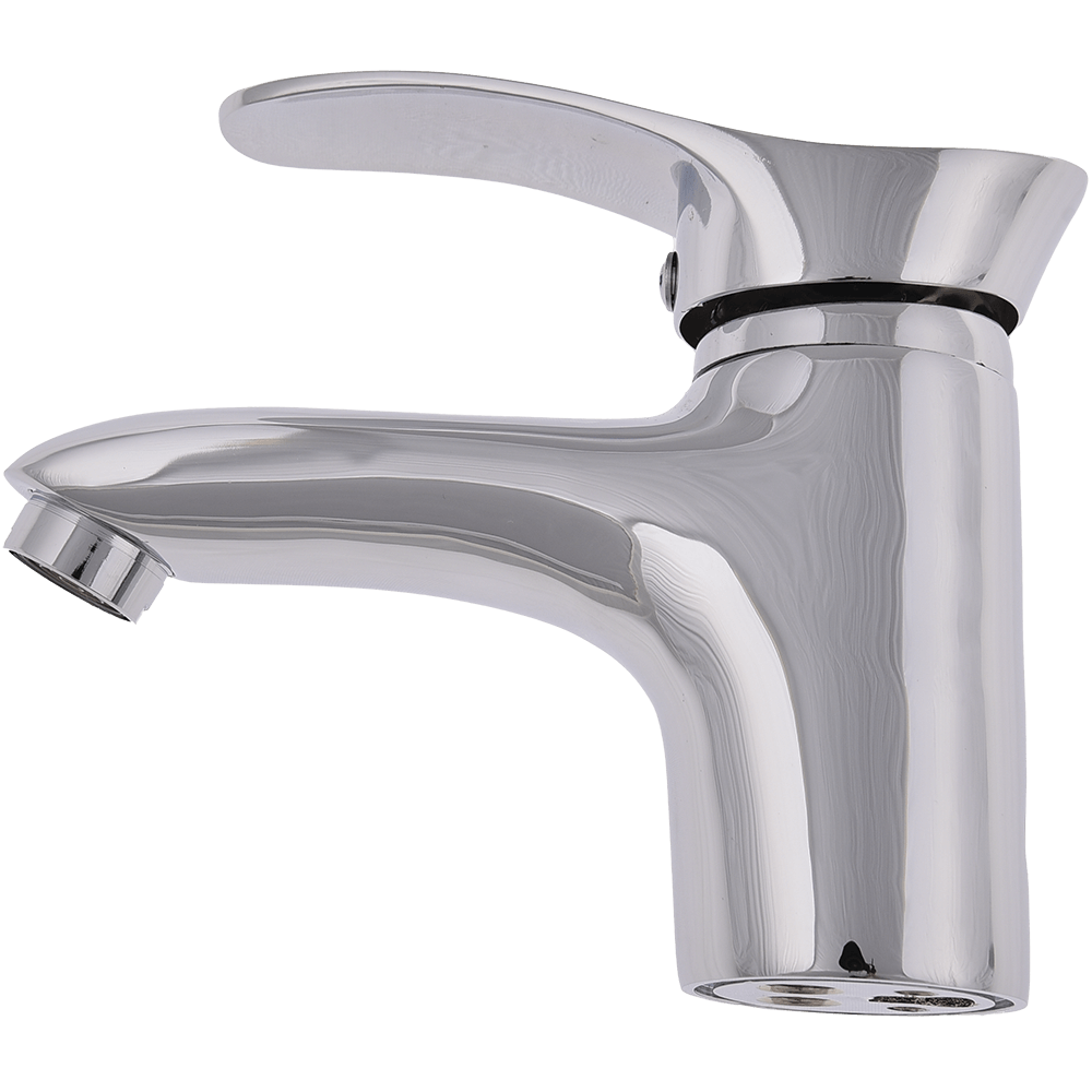 Baterie pentru lavoar Reecomer Porto, alama sanitara, pipa fixa,15 cm