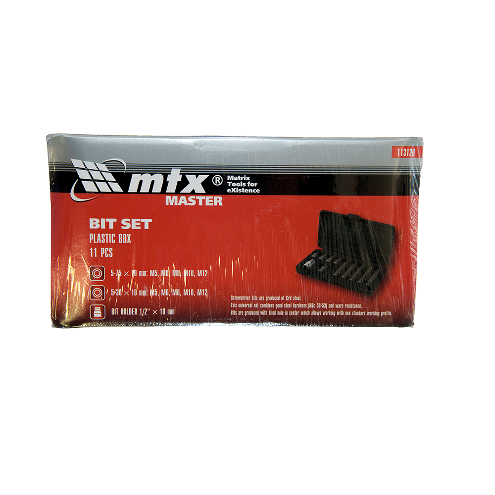 Set biti SPLINE MTX Master, 11 buc