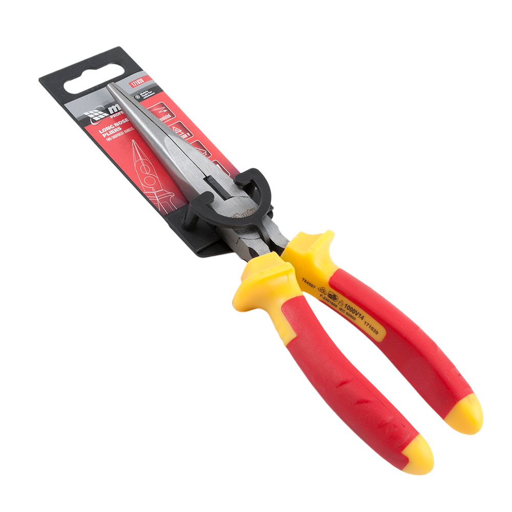 Cleste falci semicirculare, alungite drepte MTX Professional Insulated, 200 mm